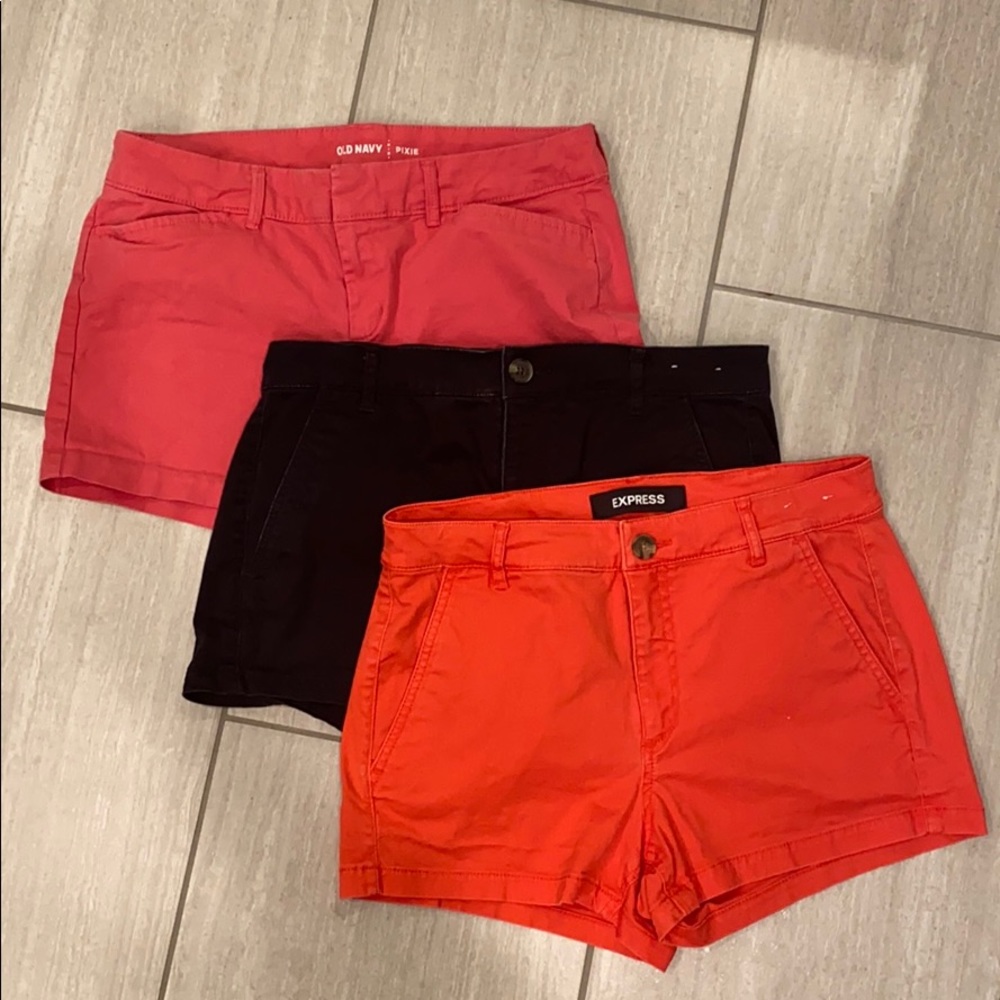 Express and Old Navy bundle of shorts